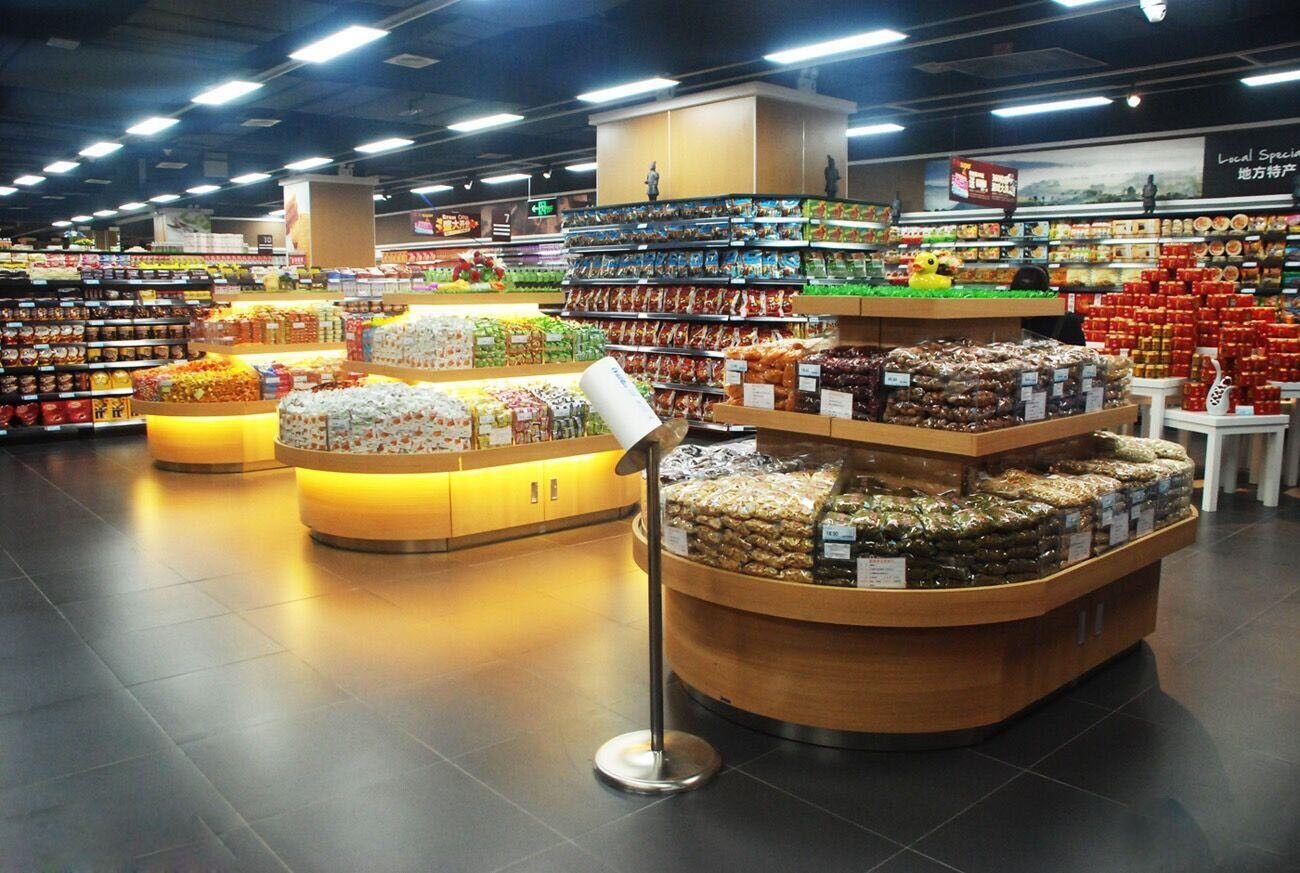 零售行业经理人参访人人乐 高端精品超市--Le Super 天悦南湾店